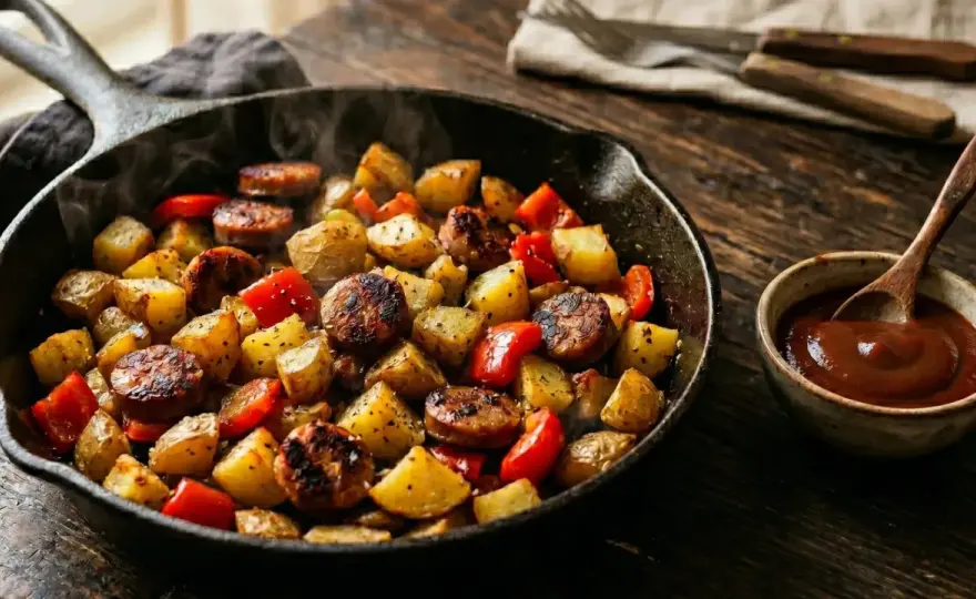 Bratwurstgerichte für jeden Tag aus Pfanne, Topf und Grill