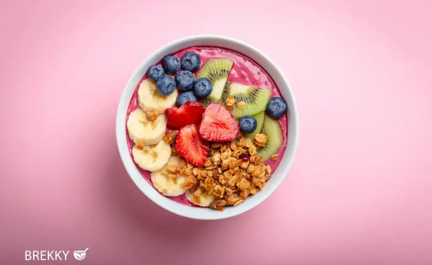 Cremige Acai-Bowl für zwei mit perfekten Toppings