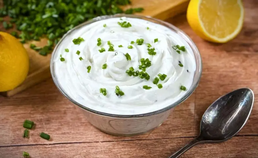 Sour Cream selber machen - Grundrezept mit Sahne und Buttermilch