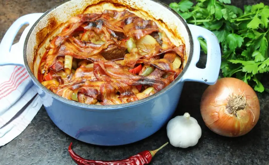 Schichtfleisch im Backofen - Garzeit, Temperatur und Tipps